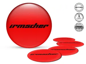 Irmscher Adesivi Silicone Edizione Etichette Ruota Custom